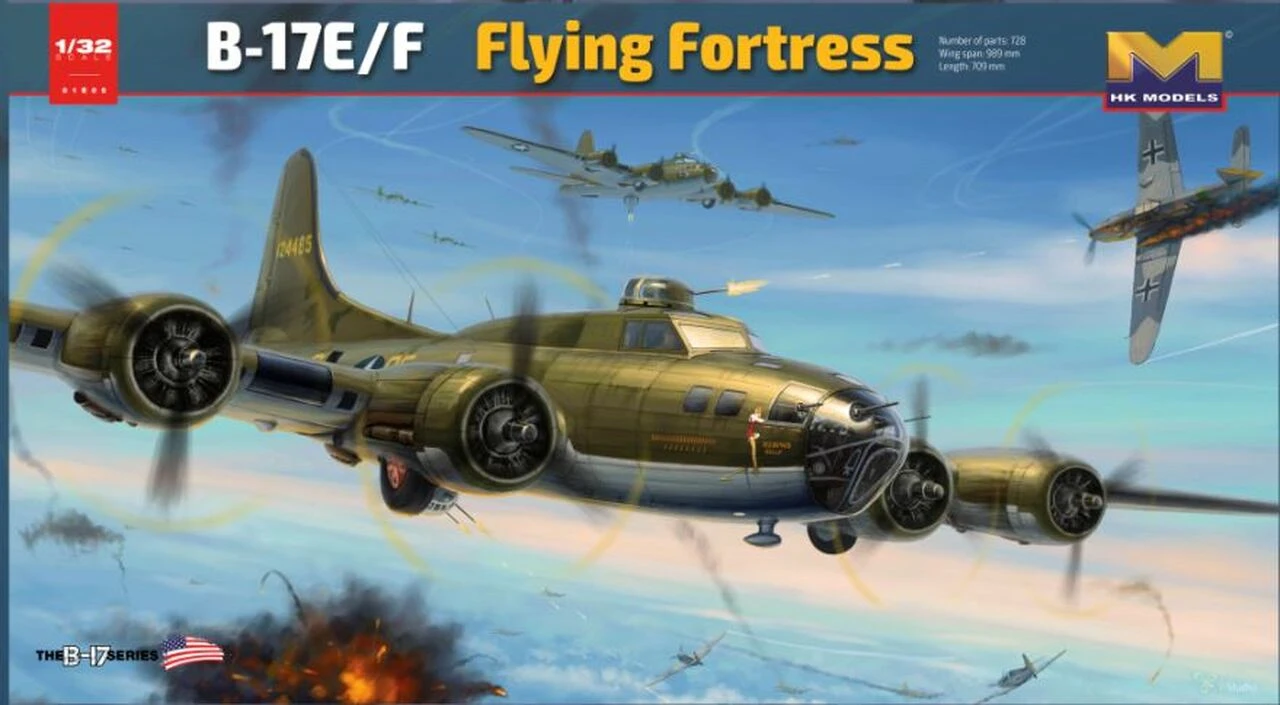 B-17E/F Flying Fortress 1/32 HK Models