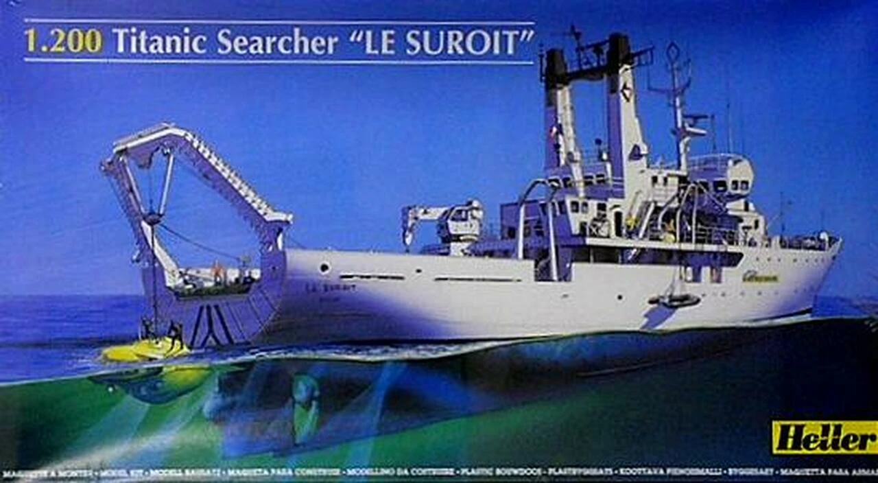 Titanic Searcher Le Suroit 1/200 Heller