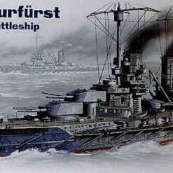 Grosser Kurfurst WWI German Battleship 1/350 ICM Models