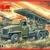 BM-13-16N WWII Soviet Multiple Launch Rocket System 1/35 ICM Models