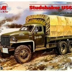 WWII Studebaker US6 U4 Army Truck 1/35 ICM Models