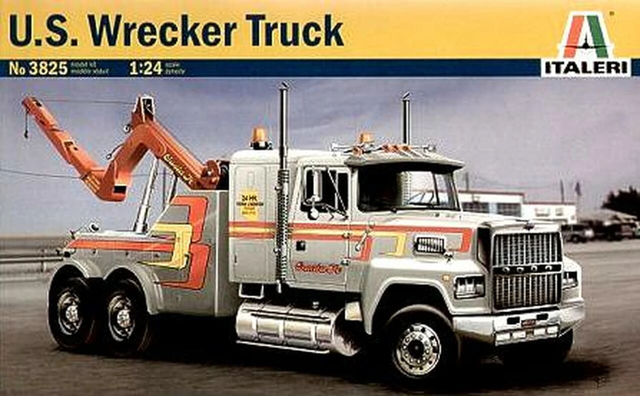 US Wrecker Truck 1/24 Italeri
