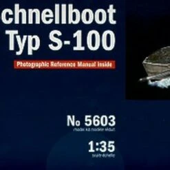 S-100 Military WWII Boat Schnellboot Type 1/35 Italeri