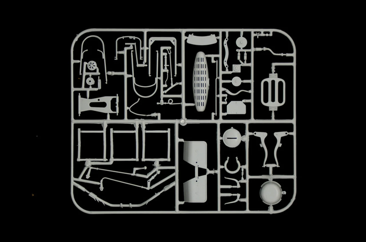 BMW R75 German Military Motorcycle with Sidecar 1/9 Italeri - Image 4