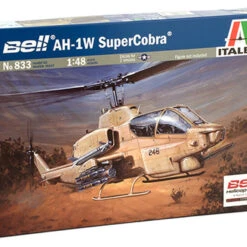 Bell AH-1W Super Cobra Helicopter 1/48 Italeri
