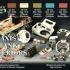 Camouflage German & Italian WWII Tank Interiors Acrylic Set (6 22ml Bottles) Life Color Camouflage German & Italian WWII Tank Interiors Acrylic Set (6 22ml Bottles) Life Color