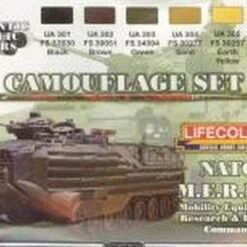 Camouflage Nato MERDC Acrylic Set (6 22ml Bottles) Camouflage Nato MERDC Acrylic Set (6 22ml Bottles)