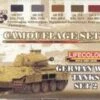 Camouflage German WWII Tanks Acrylic Set #2 (6 22ml Bottles) Camouflage German WWII Tanks Acrylic Set #2 (6 22ml Bottles)