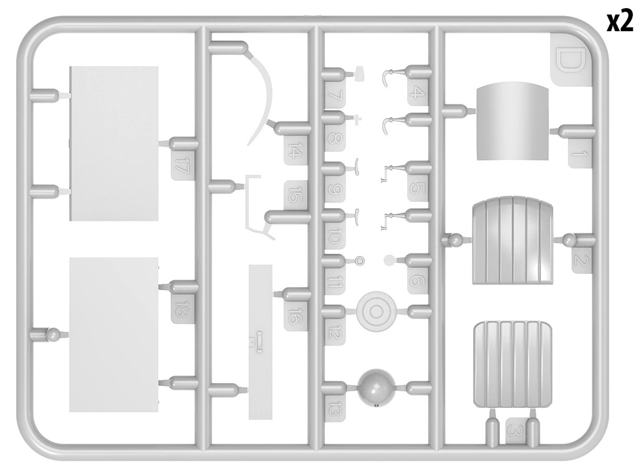 German Type 170V Convertible Saloon 4-Door Car 1/35 Miniart - Image 15