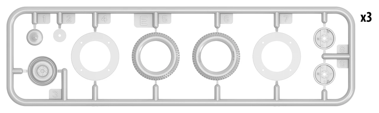 German Type 170V Convertible Saloon 4-Door Car 1/35 Miniart - Image 19
