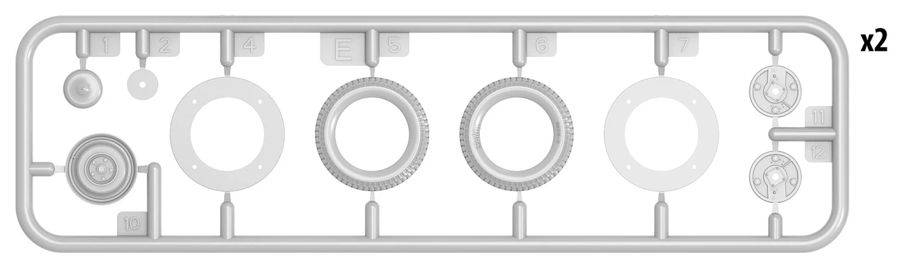 German Type 170V Convertible Saloon 4-Door Car 1/35 Miniart - Image 17