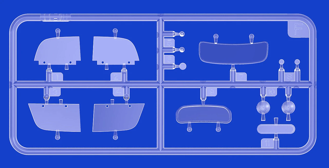 German Type 170V Convertible Saloon 4-Door Car 1/35 Miniart - Image 21