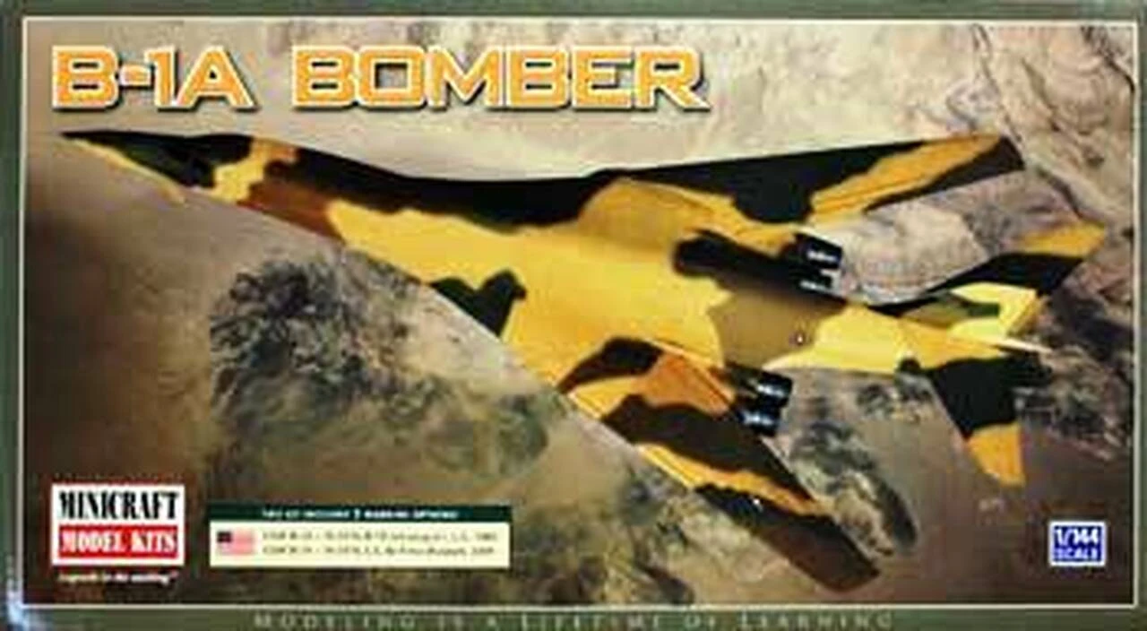 B-1A USAF Bomber 1/144 Minicraft