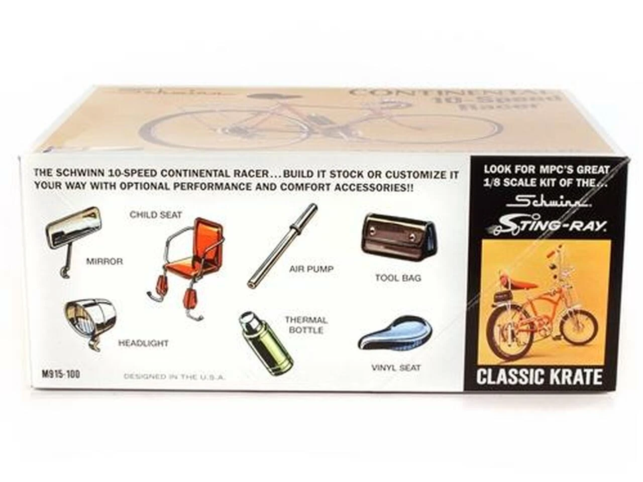 Schwinn Continental 10-Speed Bicycle 1/8 MPC Models - Image 3