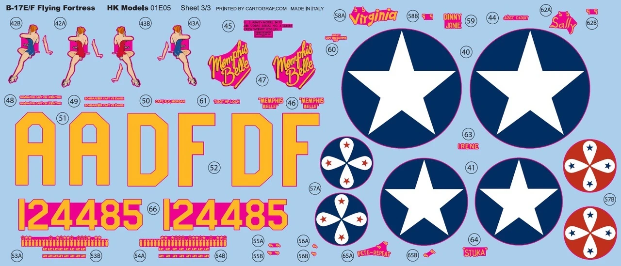 B-17E/F Flying Fortress 1/32 HK Models - Image 14