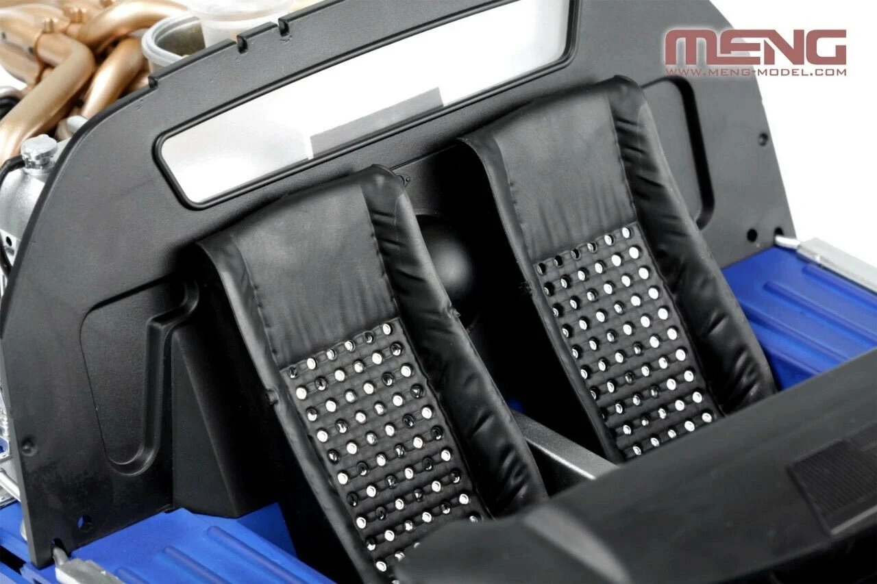 Ford GT40 Mk II Race Car 1/12 Meng Models - Image 6