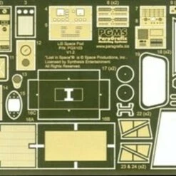 LiS Space Pod Enhancement Set For MOE (Photo-Etched & Decals) 1/24 LiS Space Pod Enhancement Set for MOE (Photo-Etched & Decals) 1/24