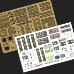 Flying Sub Interior Detail Combo Pack for MOE (Photo-Etched & Decals) 1/32 Paragrafix