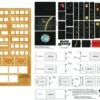 Star Trek: USS Enterprise Bridge Photo-Etch and Backlight Firm Display Screens 1/32 Paragrafix