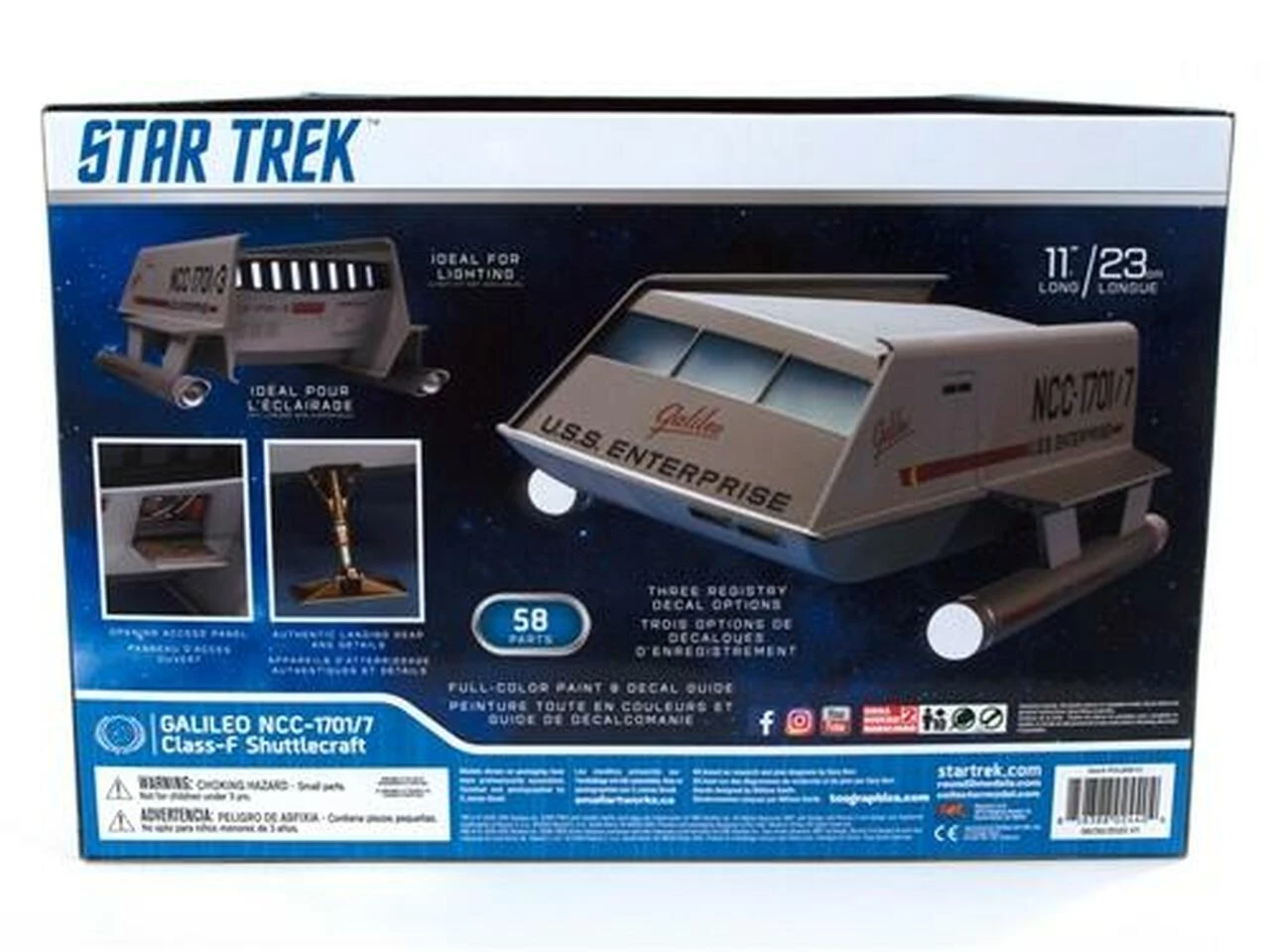 Star Trek The Original Series Galileo Shuttlecraft 1/32 Polar Lights - Image 4