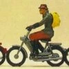 Riders on Mopeds (3) HO Scale Preiser Models