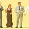 Family at Formal Birthday Party (11) w/Accessories HO Scale Preiser Models