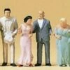 Wedding Set (24) HO Scale Preiser Models