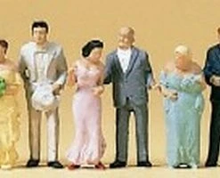 Wedding Set (24) HO Scale Preiser Models