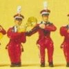 Circus Band Sitting (8) HO Scale Preiser Models