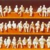 Unpainted People Sitting (120) (Kit) N Preiser Models