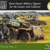 WWII German Halftrack SdKfz 251/C (5) & Crew (7 per vehicle) 15mm Plastic Soldier Company