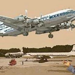 DC-7C Pan American 1/144 Roden