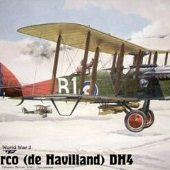 DeHavilland D.H.4 WWI US BiPlane Fighter 1/48 Roden