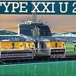 U-Boat Type XXI German Submarine with Interior 1/144 Revell Germany