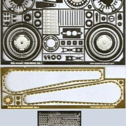 Honda NSR500 Motorcycle Photo-Etch Detail Set (For TAM) 1-12 Scale Motorsport
