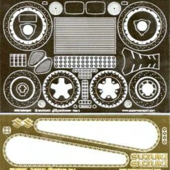 Suzuki Hayabusa Motorcycle Photo-Etch Detail Set (For TAM) 1-12 Scale Motorsport