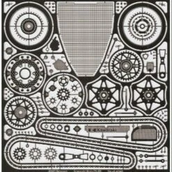 Kawasaki Ninja ZX-RR Motorcycle Photo-Etch Detail Set (For TAM) 1-12 Scale Motorsport