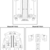 F1 2000 Template Comp. Fiber Decal Set 1/20 Scale Motorsport