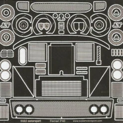Ferrari F40 Competizione Photo-Etch Detail Set (For TAM) 1/24 Scale Motorsport