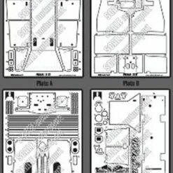 Ferrari 312T Photo-Etch Nickel Silver Detail Set For TAM 1-12 Scale Motorsport