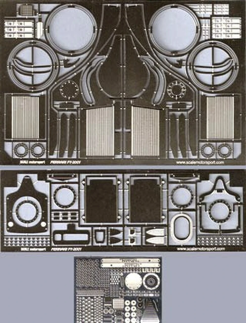 2001 Ferrari F1 Photo-Etch Detail Set (For TAM) 1/20 Scale Motorsport