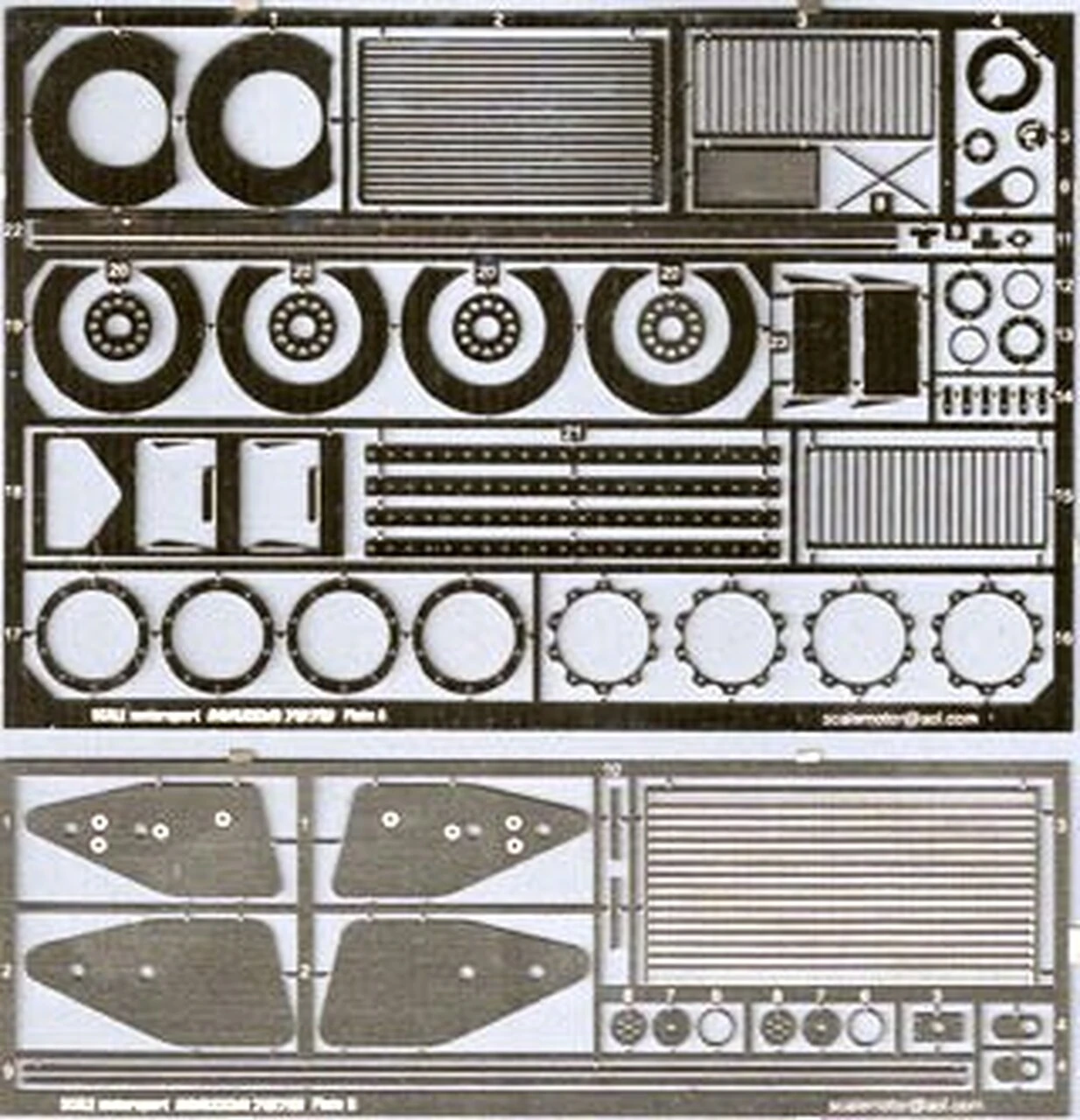 Mazda 787B Renown Photo-Etch Detail Set (For TAM) 1/24 Scale Motorsport