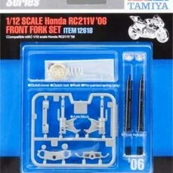 Honda RC211V'06 Front Fork Motorcycle Detail Set (No Photo-Etched) 1/12 Tamiya