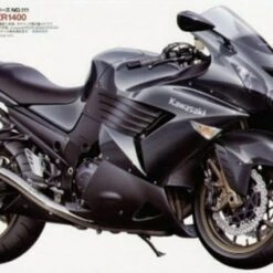 Kawasaki ZZR 1400 Motorcycle 1/12 Tamiya