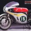 1966 Honda RC166 GP Racing Motorcycle 1/12 Tamiya