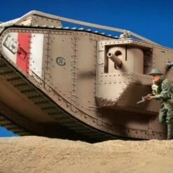 WWI British Mk IV Male Tank (Motorized) 1/35 Tamiya
