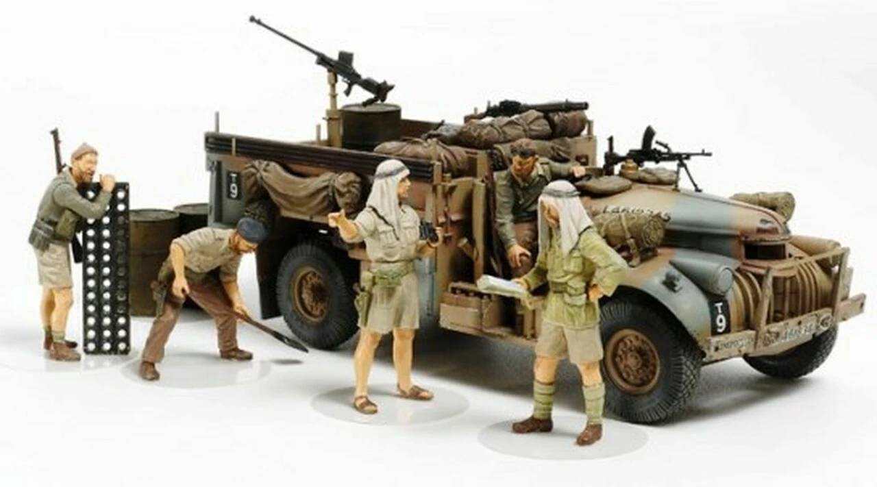 British LRDG Command Car, North Africa 1/35 Tamiya