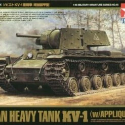 KV1 Heavy Tank w/Applique Armor 1/48 Tamiya