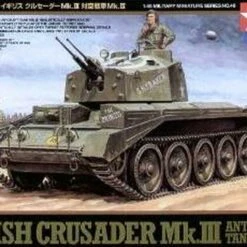 Crusader Mk III Anti-Aircraft Tank 1/48 Tamiya