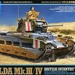 Matilda Mk III/IV British Mk IIA Infantry Tank 1/48 Tamiya